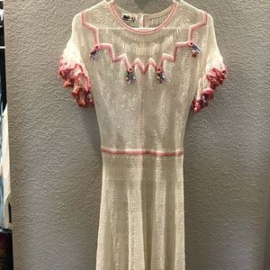 Lim’s Crotchet Midi Dress